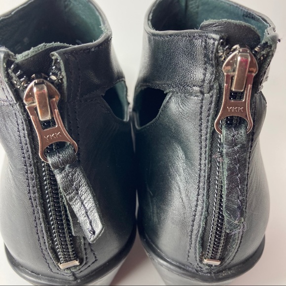 Dansko Bonita Cutout Ankle Boots Booties Size 38 Black - Picture 7 of 11